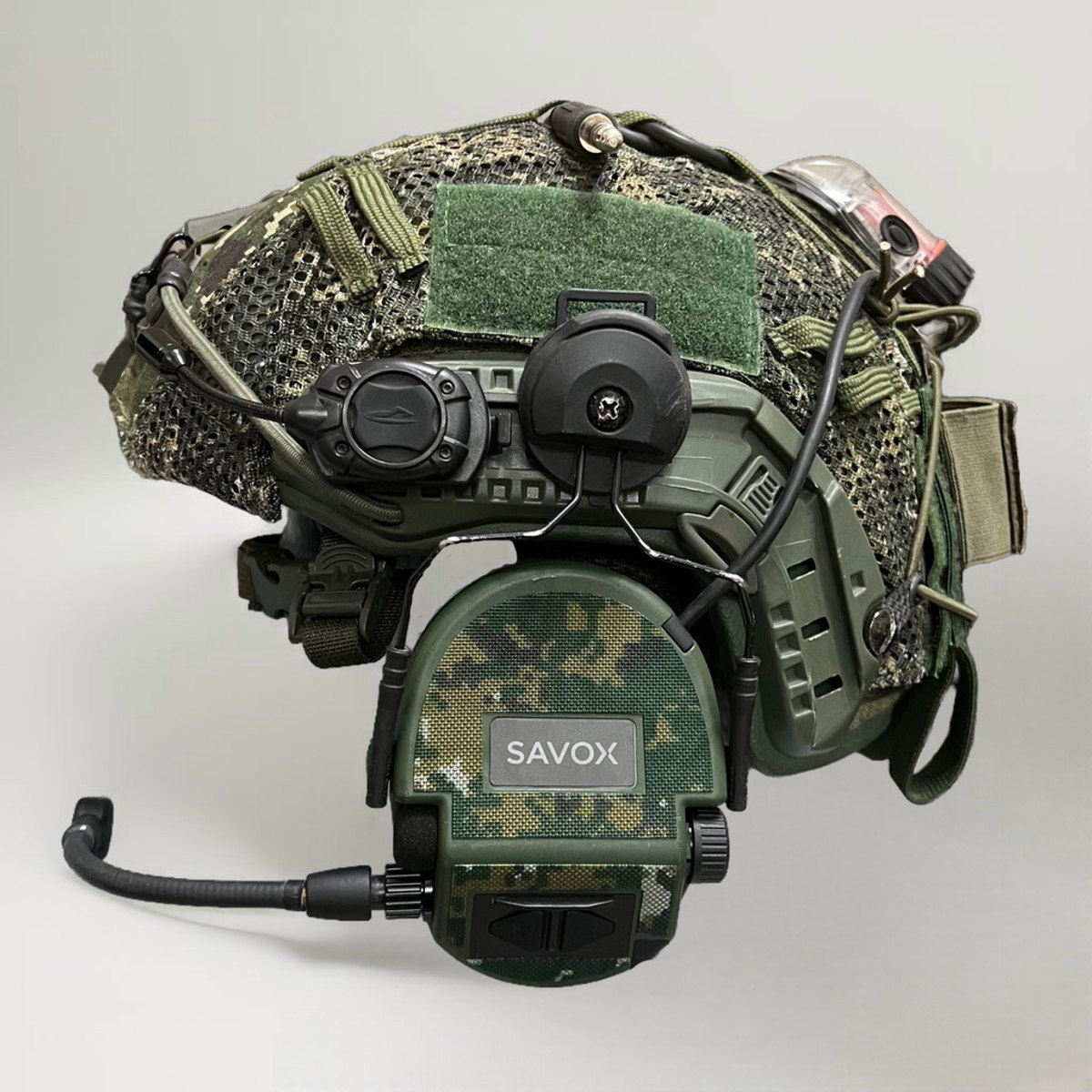SAVOX-COM 200 耳機偽裝貼