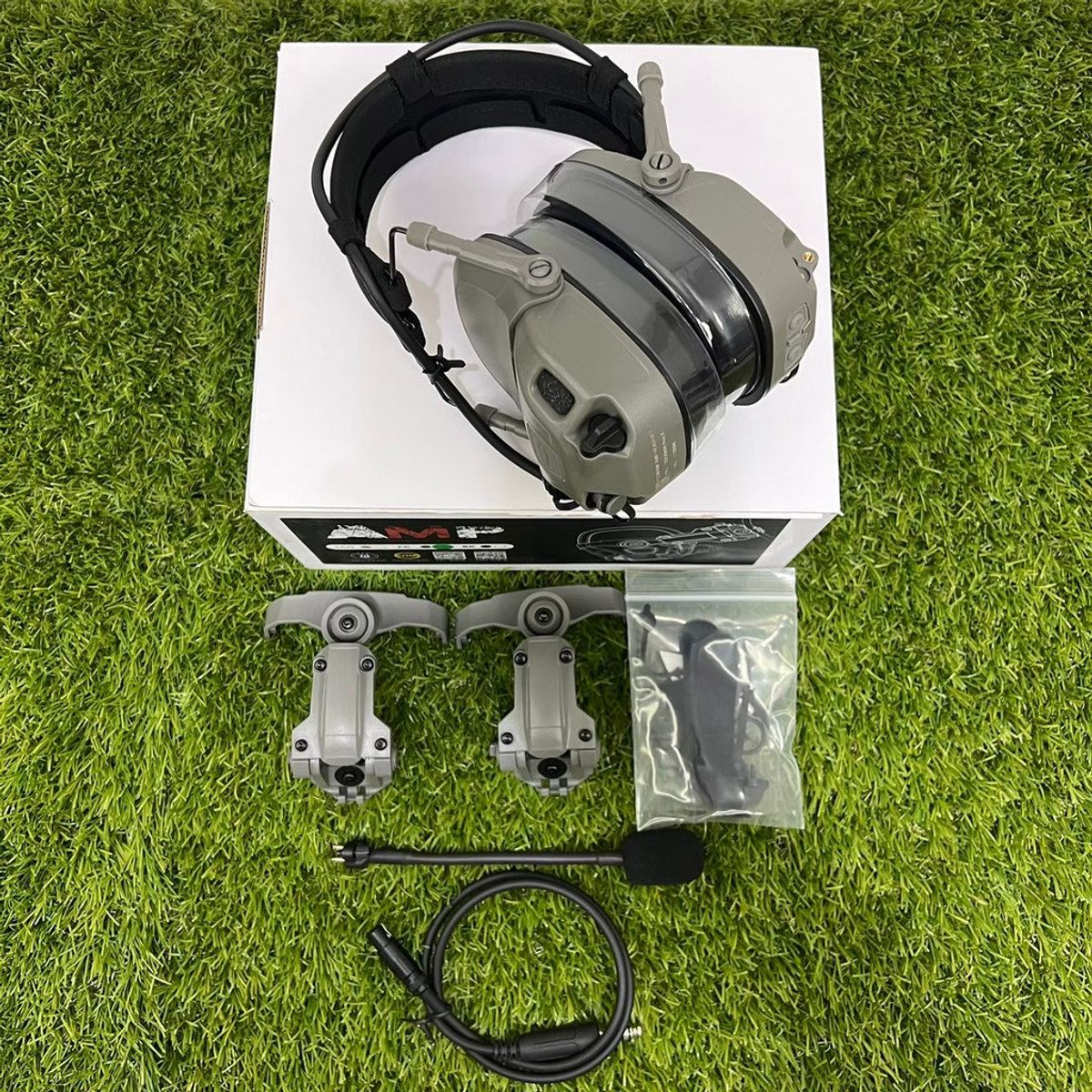 FCS-AMP 拾音降噪戰術耳機 第 2 張